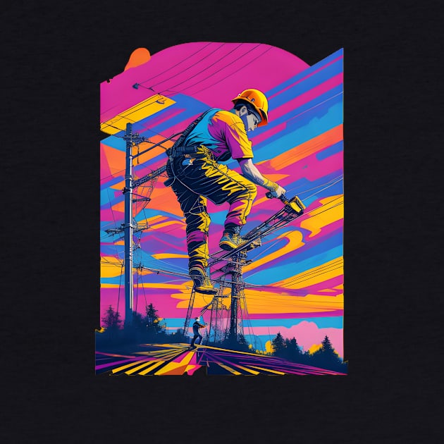 Lineman Design for Power lineman by emeka